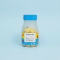 Tabletas Multivitamínicas para Adultos Yuyu Healthcare con Forma de Gato, 11 Vitaminas y 4 Minerales, Sabor a Manzana, Apoyo al Crecimiento, Inmunidad y Energía, 60 Unidades