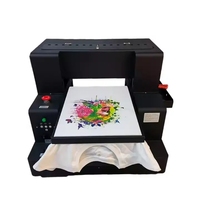Printer Inkjet A3 DTG multifungsi, 2 dalam 1 langsung ke garmen & langsung ke kain untuk pencetakan kartu kaos L805 kepala Printer DTG