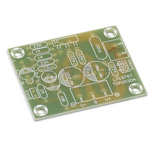 บอร์ดเครื่องขยายเสียงโมโน Lm1875t ขนาด 46.5 มม. x 38 มม. กำลังขับ 20 วัตต์ โมดูลเพาเวอร์แอมป์สำหรับลำโพง ชุด DIY สำหรับประกอบ PCB ฝึกหัด - Product Image 2