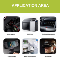 Wisecoco Vr Ar Solution d'écran 0.49 pouces Oled Micro Display Mipi 40 broches 1800cd/m2 1920*1080 Mini panneau tactile en option