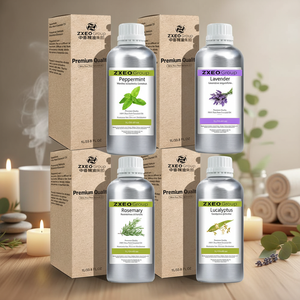 Fournisseurs d'huiles essentielles, huile de lavande 100% pure pour la fabrication de savons et de bougies, huile essentielle de jasmin, d'eucalyptus et de menthe poivrée - Product Image 1