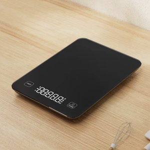 Akıllı ev Mini dijital mutfak Bluetooth bağlantısı için gıda ölçeği cam LCD APP önlemleri 10kg 1g 0.1g pil ROHS sertifikalı - Product Image 1