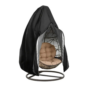 <span class=keywords><strong>Housse</strong></span> anti-poussière imperméable unie avec fermeture éclair <span class=keywords><strong>pour</strong></span> chaise suspendue d'extérieur, modèle 01, <span class=keywords><strong>pour</strong></span> 210 coquilles d'œufs, transfrontalière - Product Image 5