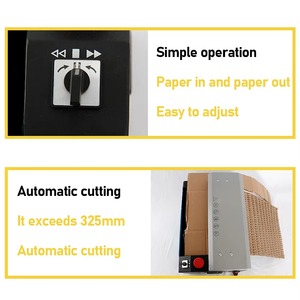 Máquinas para Pequeñas Empresas, Mini Perforadora <span class=keywords><strong>de</strong></span> Cartón Corrugado <span class=keywords><strong>de</strong></span> 325 mm, Recicladora <span class=keywords><strong>Casera</strong></span>, <span class=keywords><strong>Trituradora</strong></span> <span class=keywords><strong>de</strong></span> Cartón <span class=keywords><strong>de</strong></span> Nido <span class=keywords><strong>de</strong></span> Abeja en Venta - Product Image 4