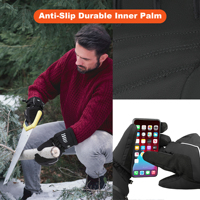Gants chauffants pour l'extérieur, légers, rechargeables, pour soulager l'arthrite, confortables, anti-gel, pour l'hiver
