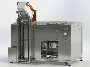 Triturador de Residuos Alimenticios Comercial de Acero Inoxidable, Eléctrico, con Panel de Control de Alimentación Continua, Uso Industrial, Motor de Inducción de 7.5HP - Product Image 3