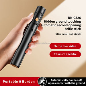 Soporte de trípode portátil de alta calidad para teléfono inalámbrico Bluetooth remoto de mano teléfono móvil <span class=keywords><strong>seguimiento</strong></span> Selfie Stick - Product Image 3