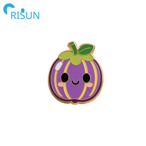 Usine personnalisée Passion passionnée <span class=keywords><strong>Kiwi</strong></span> Fruit émail épinglette Logo personnalisé propre <span class=keywords><strong>Kiwi</strong></span> plante breloques émail broche Badge broche - Product Image 3