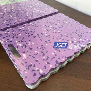 Hỗn hợp màu sắc tái chế HDPE tấm nhựa tấm Hội Đồng Quản trị với dịch vụ cắt nhựa đầy màu sắc bảng - Product Image 4