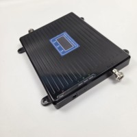 Amplificador de Señal GSM Tri-Banda 3G 4G 5G LTE para Teléfono Móvil con Cobertura de 300-500 m², 65 dB, 900/1800/2100 MHz, Repetidor B8 B1 B3