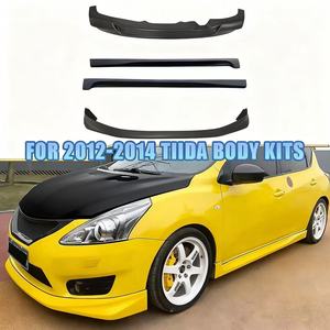Runze New High Quality Front Bumper Upgrade Kit for 2012-2014 ABS Material <b>Screw</b>-On - Product Image 2