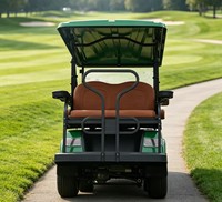 A817.2+2 Mobil Golf 4 Kursi, Buggy Listrik Hemat-Ruang.