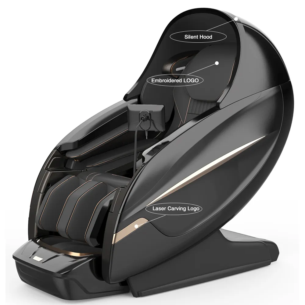 MSTAR japonés de lujo eléctrica 4D gravedad cero de cuerpo completo Airbags silla de masaje precio