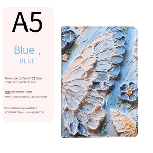 3D máy tính xách tay xu hướng sáng tạo sơn dầu in màu A5 máy tính xách tay bảo vệ môi trường máy tính xách tay - Product Image 6