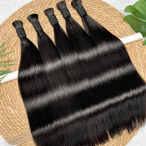 <span class=keywords><strong>2026</strong></span>年出厂价直发原发全角质层对齐12A不脱落不打结自然色骨直人发散装 - Product Image 3