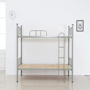 Apartment Iron Wrought <b>Double</b> High and <b>Low</b> <b>Bed</b> Construction <b>Double</b> <b>Bed</b> School Students up and Down Thickened Metal <b>Bed</b> - Product Image 2