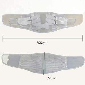 <span class=keywords><strong>Ceinture</strong></span> de soutien lombaire unisexe respirante pour le bas du dos, soulagement des douleurs dorsales, sciatique, hernie discale, scoliose, entraînement - Product Image 3