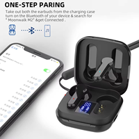 K2 Nouveau design Mini écouteurs intra-auriculaires à longue durée de vie de la batterie TWS sans fil Bluetooth