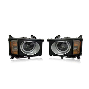 Headlight assembly suitable for 2024 Toyota Prado, including round daytime running <b>lights</b> and LED <b>projector</b> headlights for the P - Product Image 4