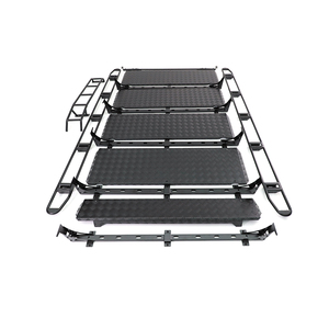 Porte-bagages de <span class=keywords><strong>toit</strong></span> en acier inoxydable G CLASS W463 avec échelle arrière, pièces de carrosserie pour voitures avec/sans <span class=keywords><strong>toit</strong></span> <span class=keywords><strong>ouvrant</strong></span> - Product Image 3