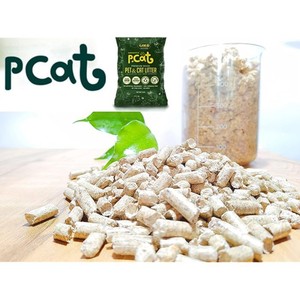 Toplu toptan çam ahşap kedi kumu bitki koku giderme toplu kedi kumu toptan kümeleri temizlemek kolay kedi kumu - Product Image 5