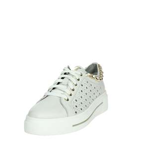 Sneakers Cinzia Soft Donna Bianco con Plateau Chunky in Pelle Bianca - Product Image 5