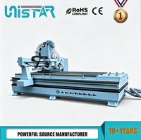 Routeur CNC à bois ATC linéaire haute vitesse 1325 avec changeur d'outils automatique pour la gravure et la découpe de meubles, armoires, MDF, contreplaqué et portes