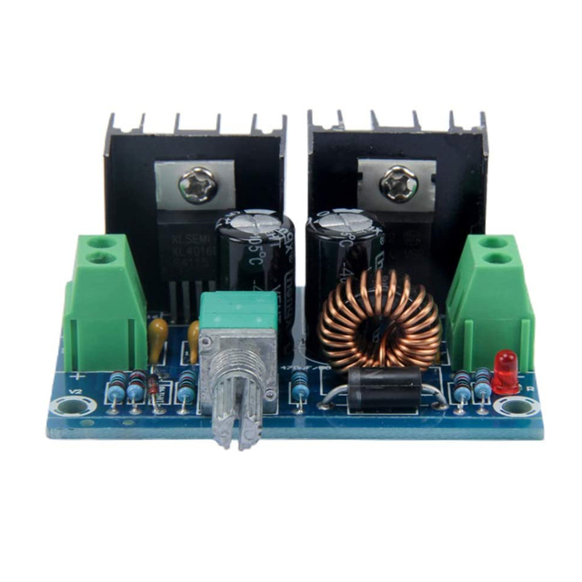 XH-M401 DC-DC Step Down Buck Converter Power Supply Module XL4016E1 PWM Adjustable 4-40V To 1.25-36V Step Down Board 8A 200W