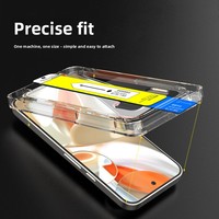 Protection d'écran anti-poussière à installation facile pour Google Pixel 10 Pro XL 9A 8 Pro, alignement automatique, compatible avec les coques en verre trempé