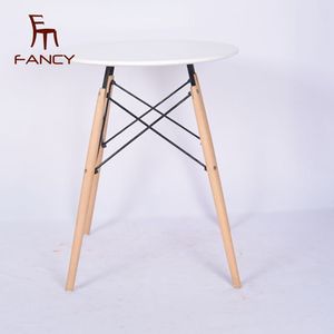 Langfang Fantasia moderna mobili di qualità del hign MDF Tavolo Da Pranzo Bianco per la vendita - Product Image 6