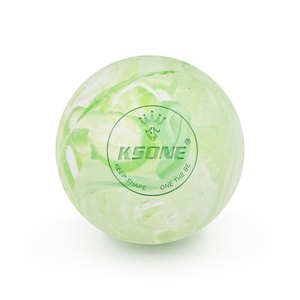 Yoga quiropráctica física goma Fitness logotipo personalizado diseño terapia mármol Color mezclado duro suave automasajeador bola - Product Image 3