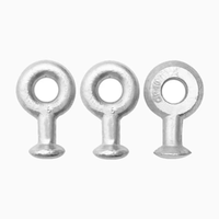 Œillet moulé galvanisé ISO9001, taille personnalisée, OEM, pour isolation de ligne électrique, raccord de ligne de puissance