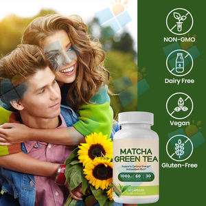 Cápsulas de Té Verde <span class=keywords><strong>Matcha</strong></span> Orgánico de Marca Privada SUNI OEM/ODM para Pérdida de Peso y Apoyo Inmunológico, Suplemento Natural Puro a Granel - Product Image 5