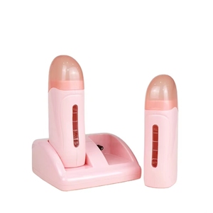 Chauffe-<span class=keywords><strong>cire</strong></span> d'épilation indolore électrique <span class=keywords><strong>professionnel</strong></span> Double rouleau pour visage corps pieds Machine à cirer la peau sensible à bas prix - Product Image 1