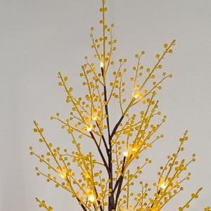 Extérieur Étanche Jardin Paysage Décoration De Noël Artificielle Frp Tronc Illuminé <span class=keywords><strong>Bouleau</strong></span> Rougeoyant Avec Lumière <span class=keywords><strong>Led</strong></span> - Product Image 2