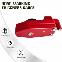 High Precision Digital Anodized Aluminum Road Marking Paint Coating Thickness Gauge Tester with 0.02mm Accuracy