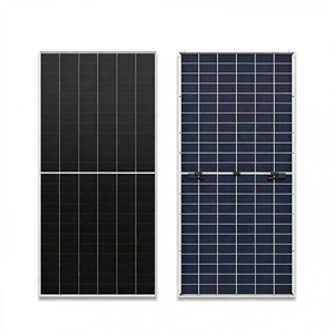 Modules solaires MULOYAL 650W HPBC, efficacité 24,5 %, contact arrière, sans barre de busbar frontale, sans PID, panneaux solaires bifaciaux pour marché haut de gamme - Product Image 1