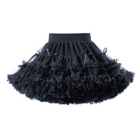 Jupe tutu populaire et adorable, respirante, longueur genou, pour l'été, costume de spectacle pour filles, usage quotidien et danse