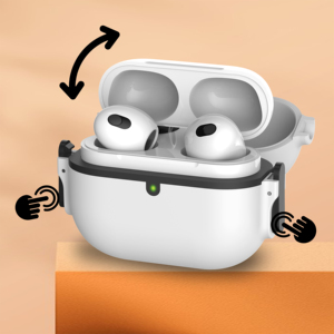 Proveedores de auriculares, venta al por mayor, funda original para auriculares, funda para auriculares de TPU para Airpods Pro 1 <span class=keywords><strong>2</strong></span> 3 para Airpods Pro para airpods 4 - Product Image 6