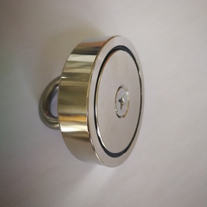 גודל מותאם אישית מגנט תעשייתי חיצוני אנטי קורוזיה הצלה neodymum מגנט מגנט טבעי משקל יניקה 80-500 ק "ג - Product Image 4