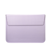 Housse pour ordinateur portable multifonctionnelle portable en cuir PU de 15,6 pouces, style enveloppe pliable, sac pour tablette iPad, housse pour Macbook
