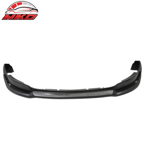 Compatible con Ford Mustang 13-14 V6 y GT, kit de alerón delantero negro sin pintar, accesorio exterior de poliuretano de alta calidad - Product Image 1