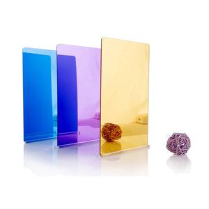 Feuille acrylique miroir dorée, argentée, or rose, brillante, <span class=keywords><strong>couleur</strong></span> vive, découpée au laser, épaisseur 0,8 mm, 1 mm, dimensions 1,22 x 2,44 m, 1 x 2 m - Product Image 5