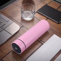 Flacon à vide électronique en acier inoxydable de 500ml LED écran tactile contrôle de la température couvercles de boissons utilisation de bureau à domicile eau bouillante