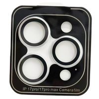 Protection d'objectif d'appareil photo pour iPhone 15 Pro Max 17 16 14 13 – Protection d'objectif de caméra mobile en verre trempé – Accessoires pour téléphone