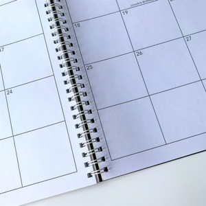 Plannner Tạp Chí dịch vụ in ấn Cuốn sách với xoắn ốc ràng buộc Tab chia trang - Product Image 4