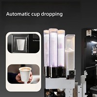 Distributeur automatique de café commercial, SDK ouvert, API, kiosque à café en libre-service 24h/24, paiements par espèces, cartes de crédit et codes QR