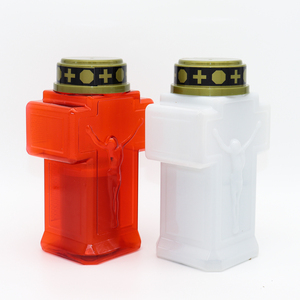 Vente en gros de bougies de prière LED bougies commémoratives d'église <span class=keywords><strong>à</strong></span> batterie rouge ou blanche sans flamme <span class=keywords><strong>pour</strong></span> <span class=keywords><strong>cimetière</strong></span> caractéristique sans fumée - Product Image 5
