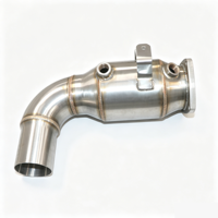 Nouveau Downpipe d'échappement haute performance en acier inoxydable 304 à montage direct pour Porsche 911 991.2 Carrera 2011-2016