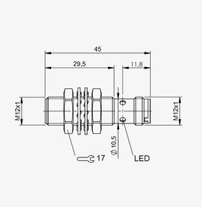 Sensor de Proximidad Inductivo B-ALLUFF BES M12MD1-PSC60B-S04G (BES02WM) Nuevo y Original en Stock - Product Image 2